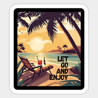 Serenade of the Seashore: The Ultimate Relaxation Sticker